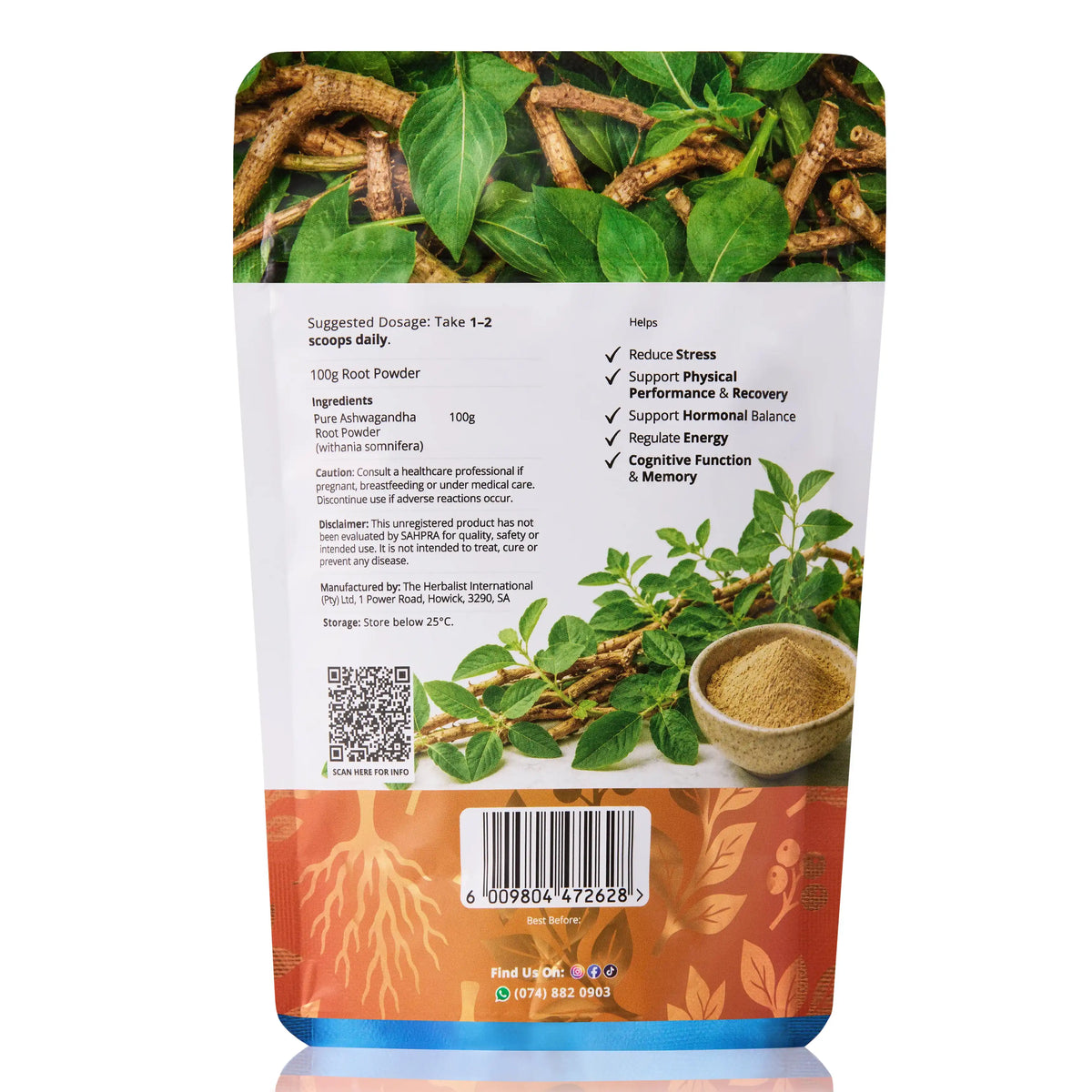 Ashwagandha Powder 100g