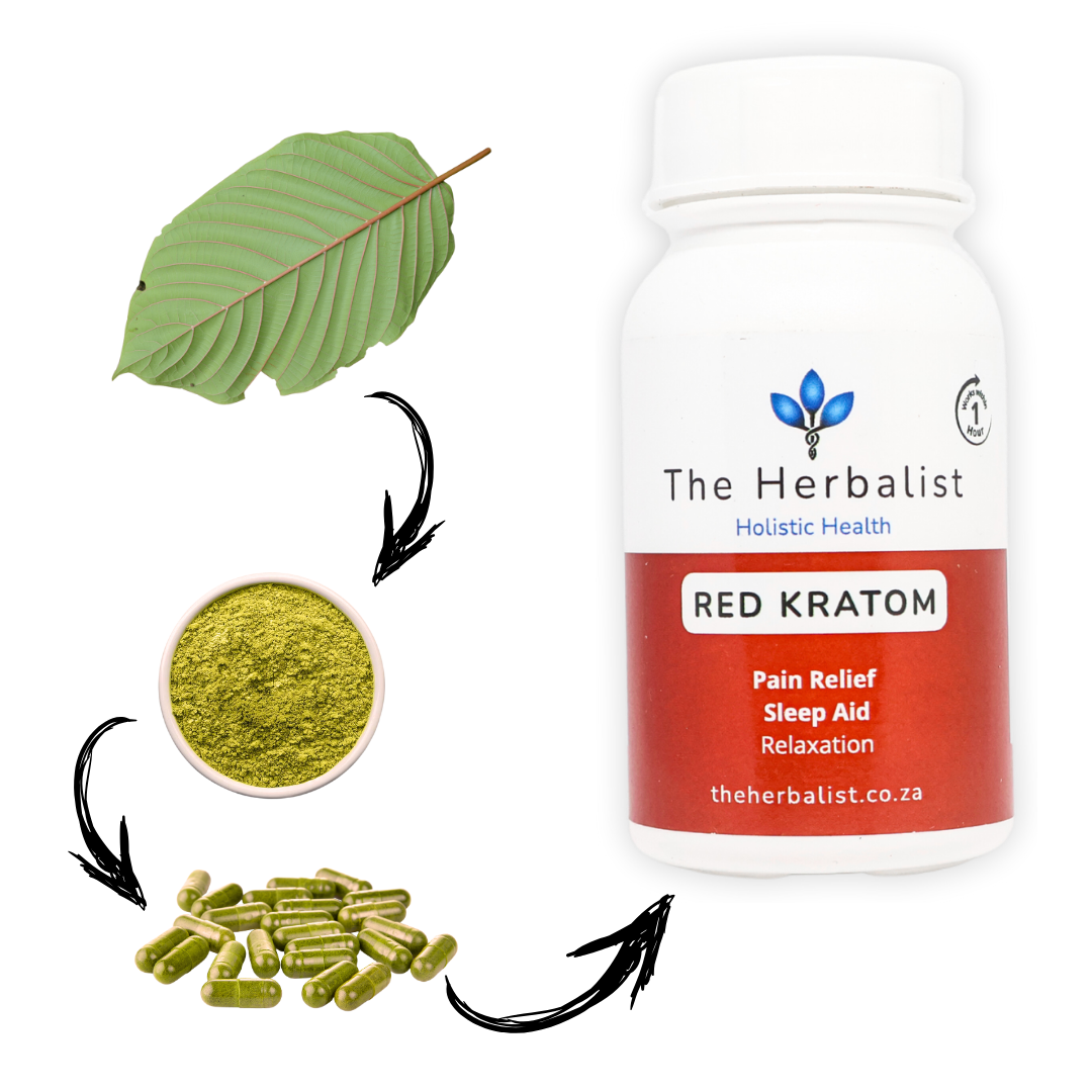 Red Kratom 60 Capsules