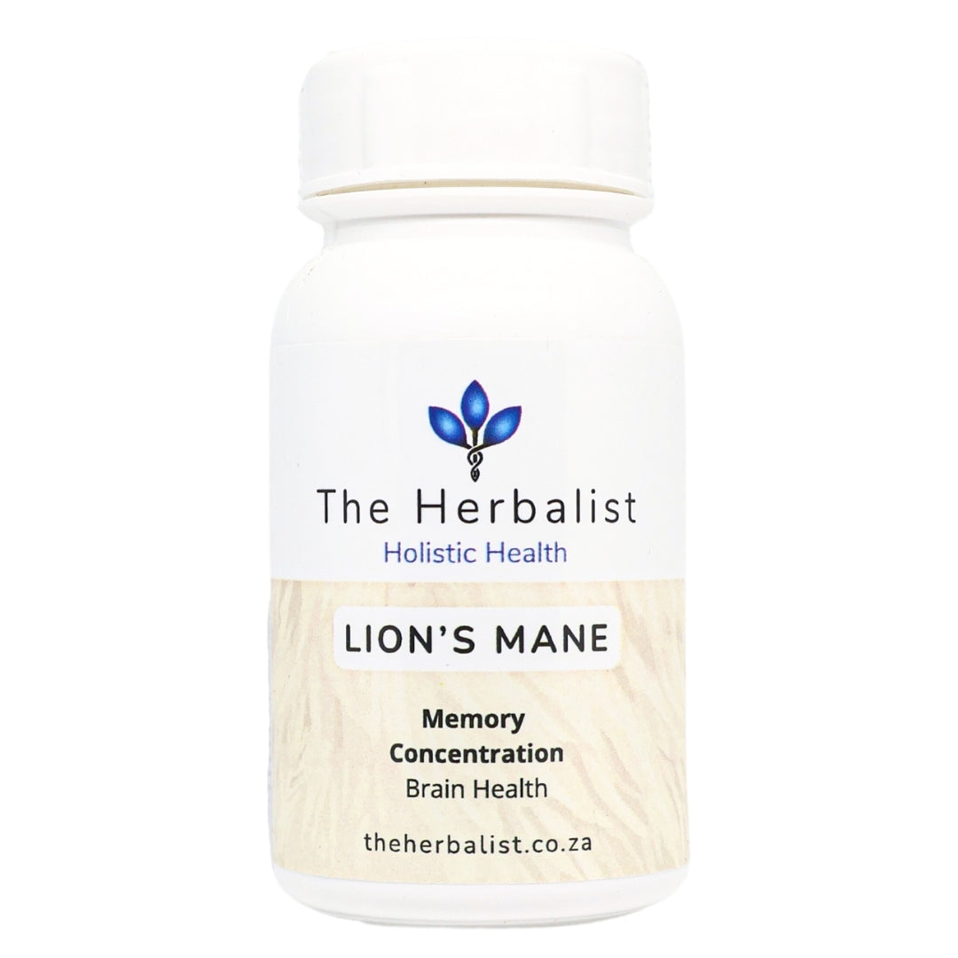 Support memory, focus, and brain health with Lion’s Mane Capsules from The Herbalist. A natural nootropic to boost clarity and reduce stress. 