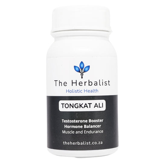 The Herbalist Tongkat Ali Capsules – Natural testosterone and hormone support for energy, muscle growth, endurance, and vitality.