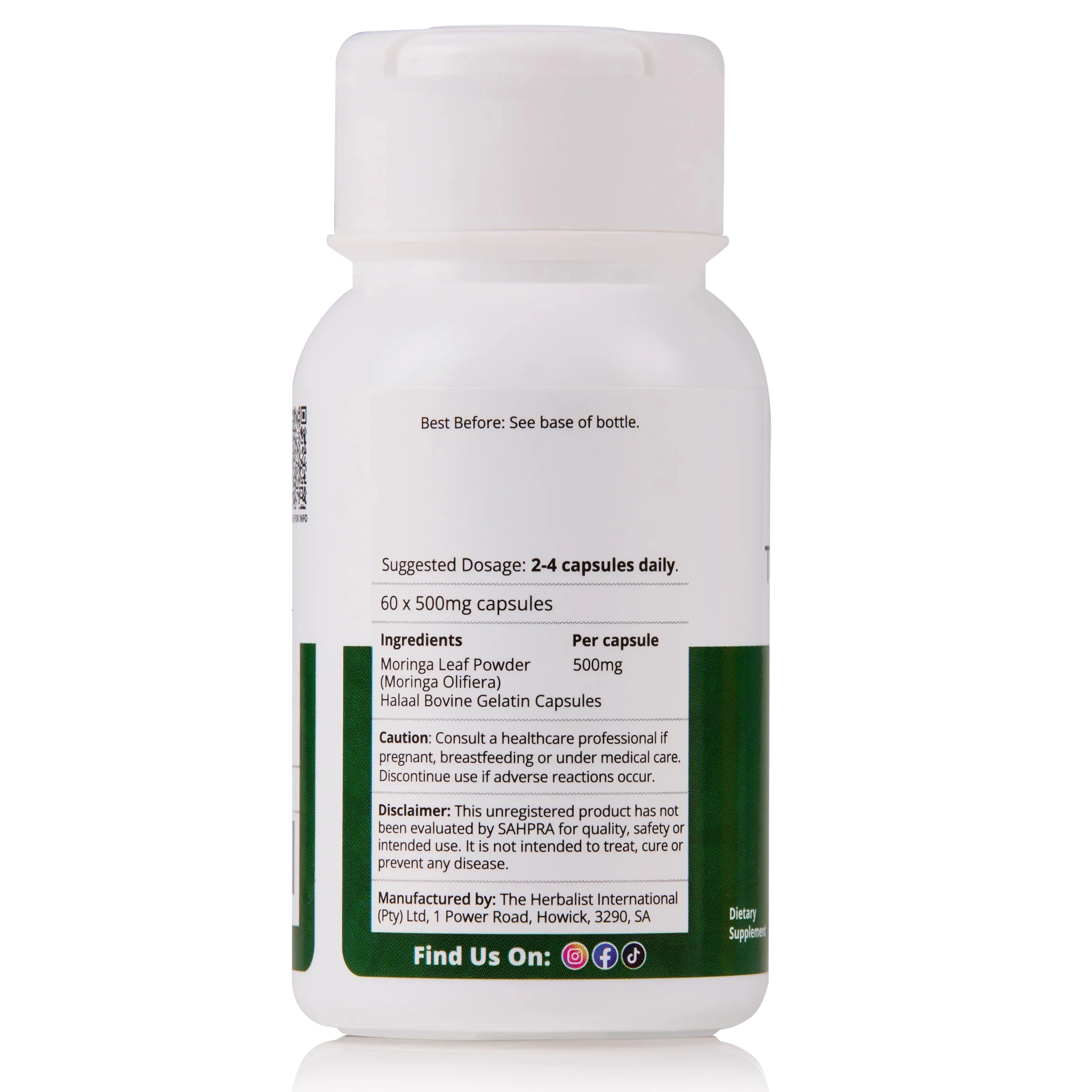 Moringa 60/120 Capsules