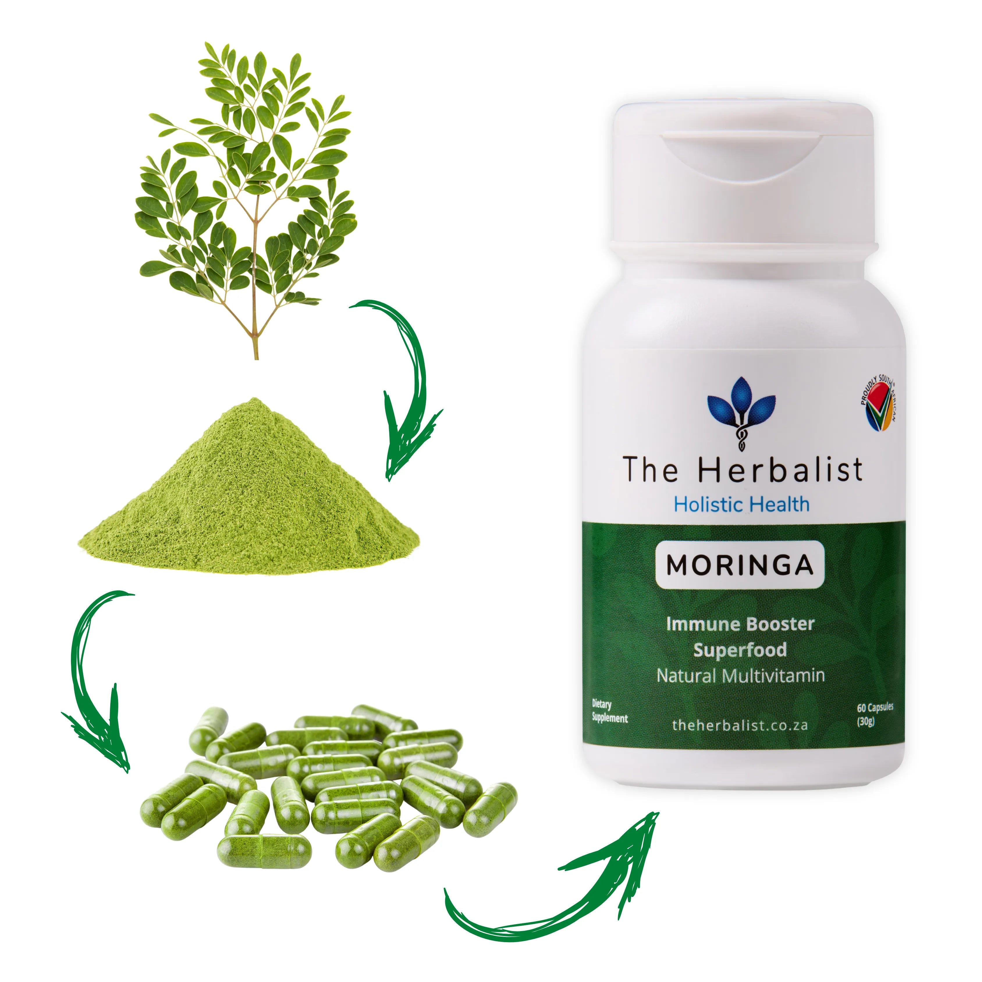 Moringa 60/120 Capsules