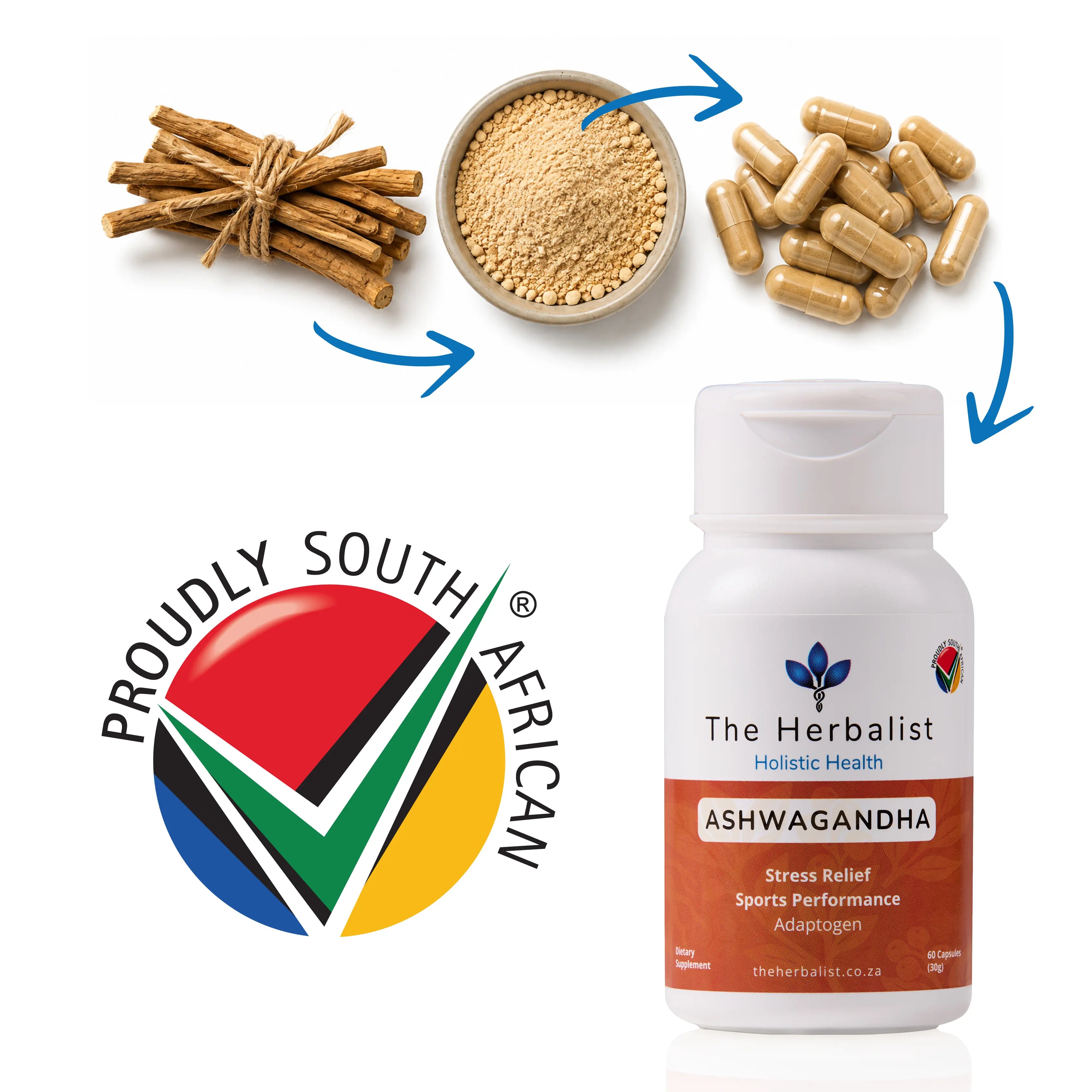 Ashwagandha 60/120 Capsules