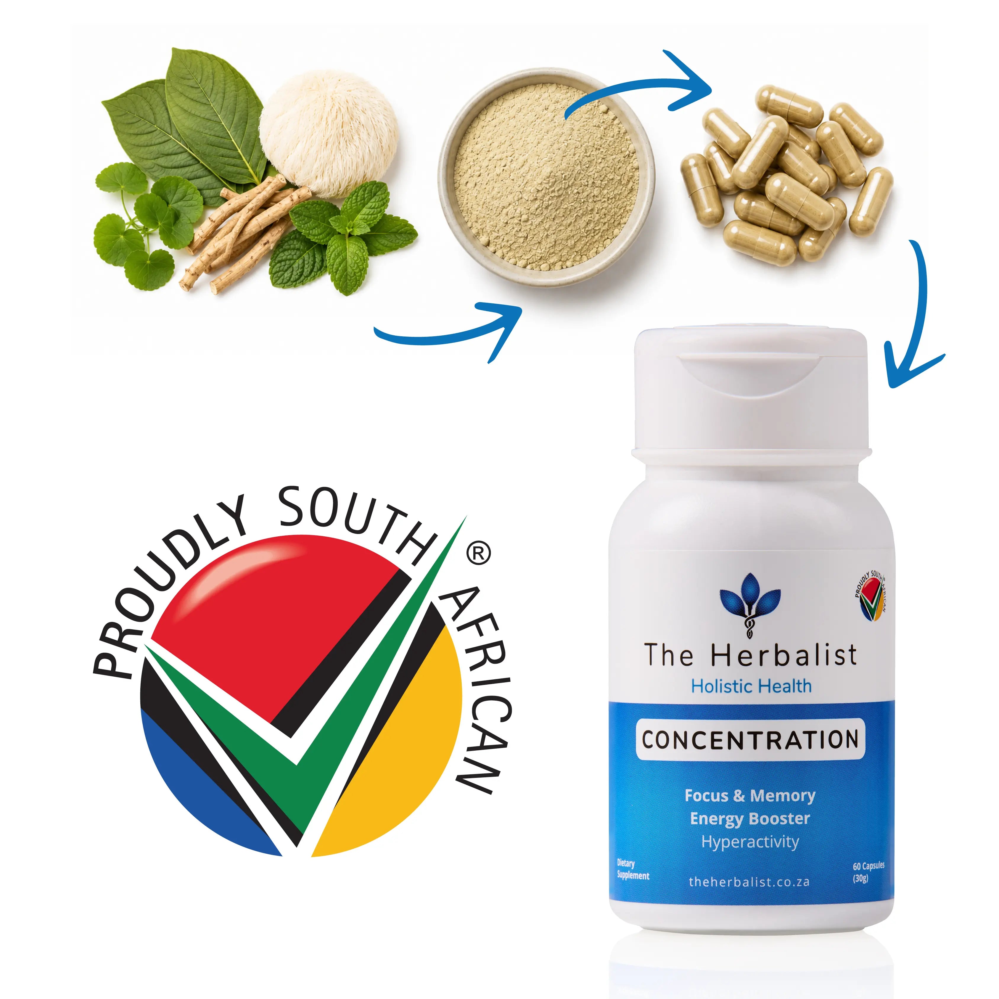 Concentration 60 Capsules
