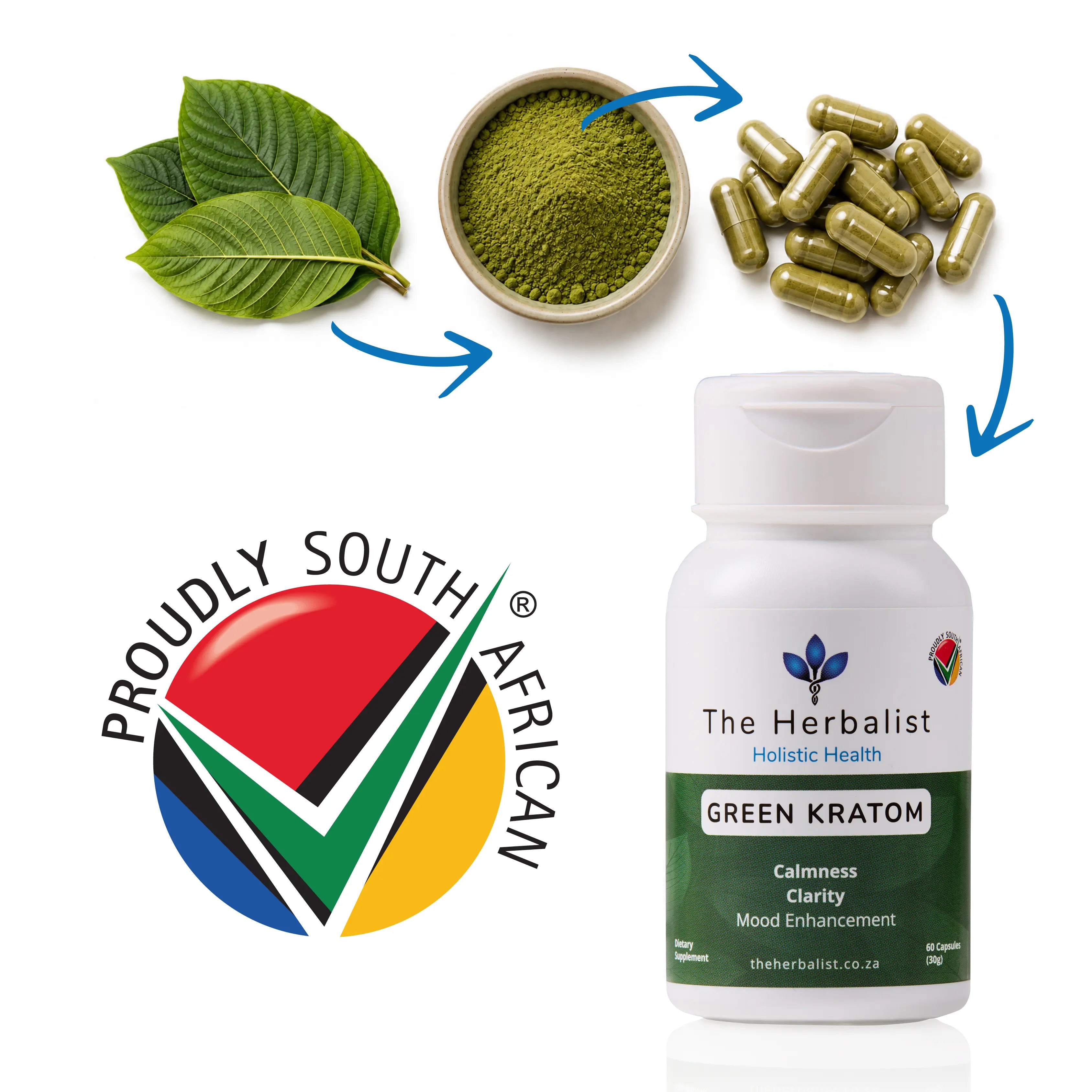 Green Kratom 60 Capsules