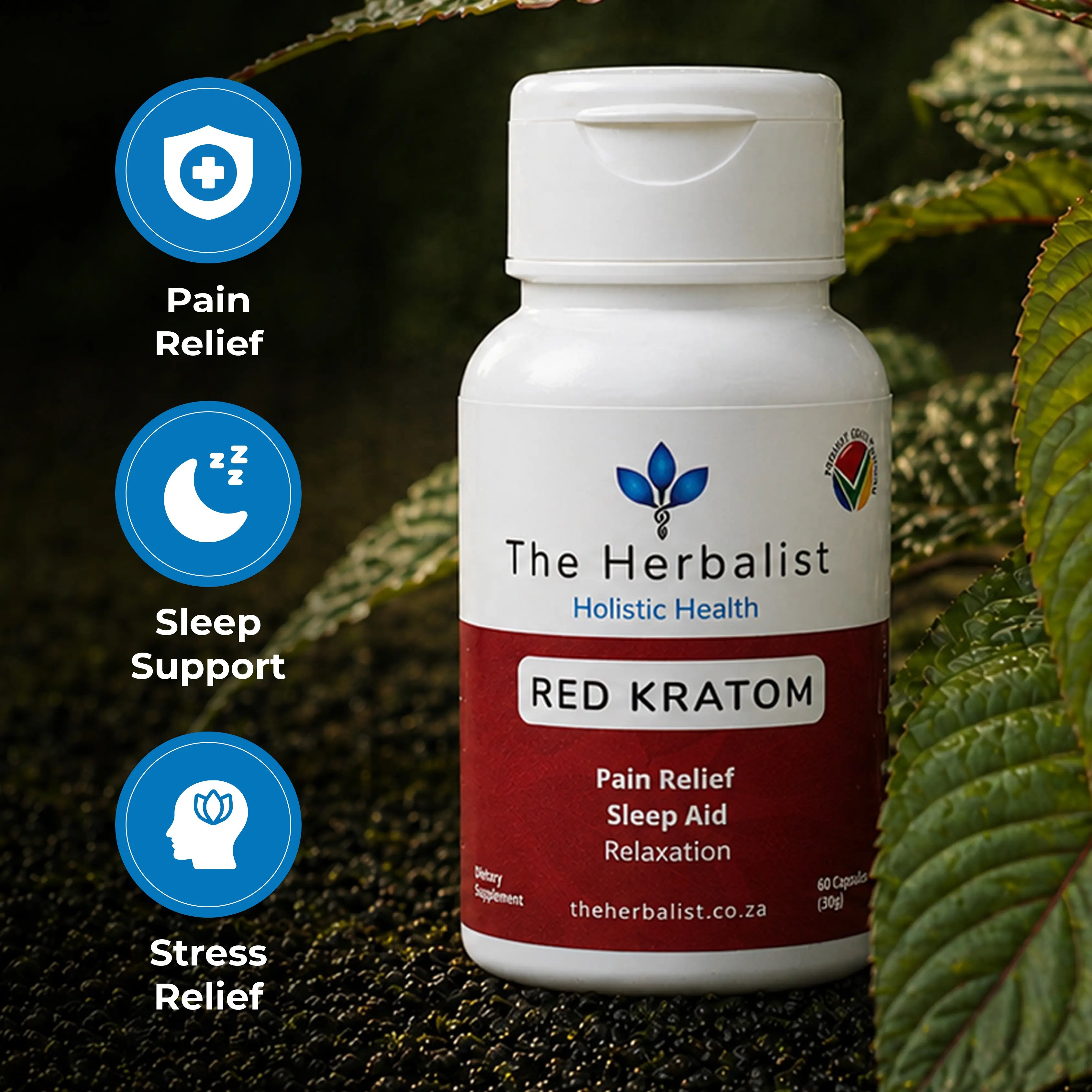 Red Kratom 60 Capsules