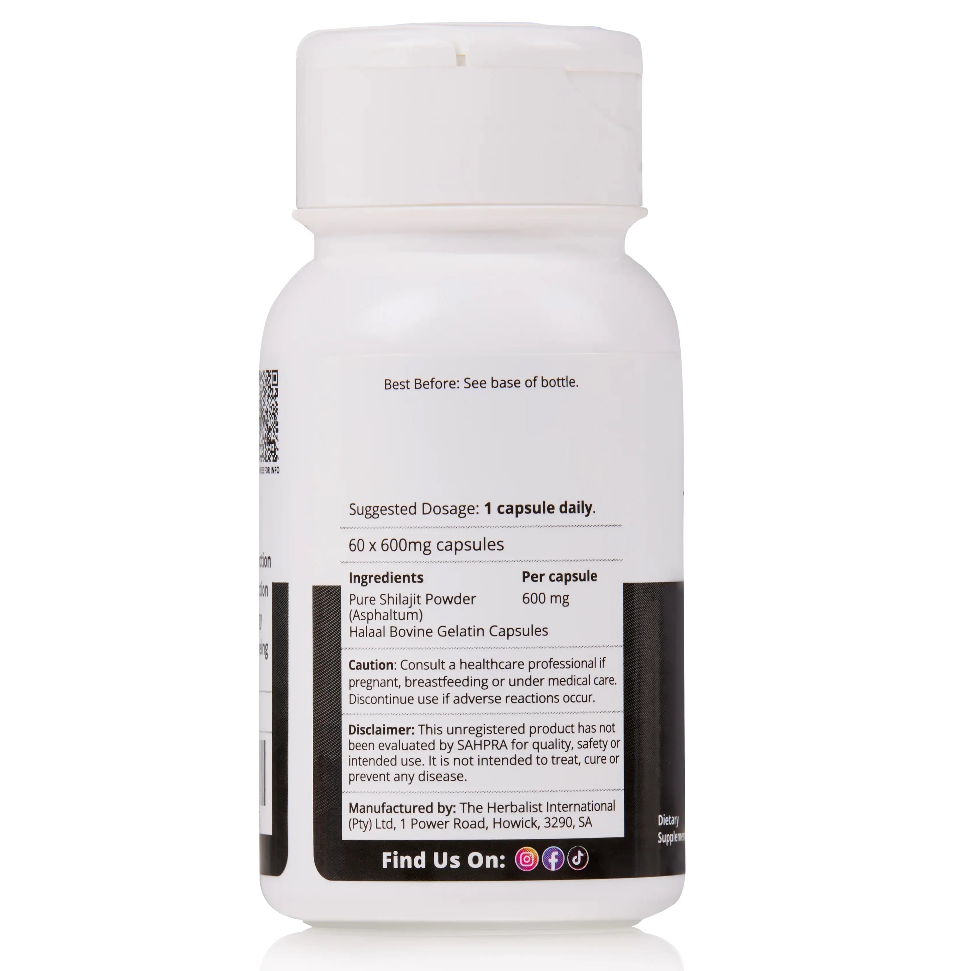 Shilajit 60 Capsules